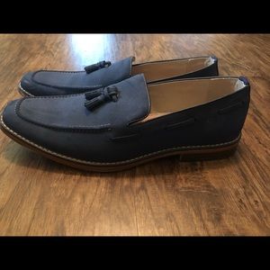 Steve Madden Blue Suede Loafers